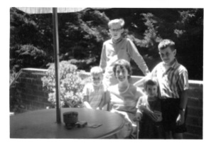 Larry Conningham, Frank, Eloise, Michael and Louisa, San Francisco, 1963